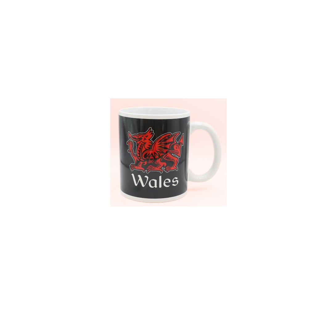 Welsh Coffee Mug – Ceramic Mug with Welsh Sayings – Personalized Cymru Gift for Tea or Coffee