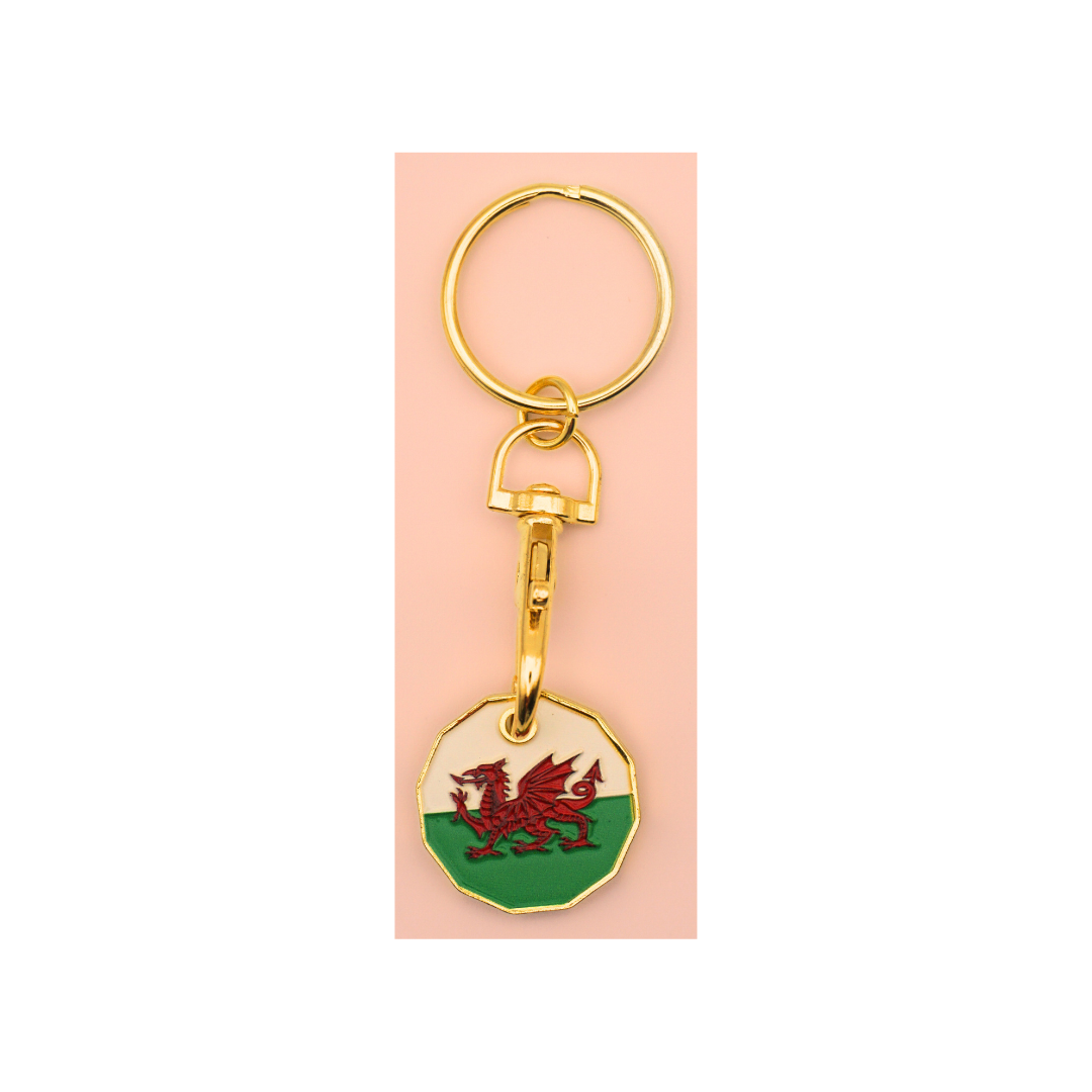 Welsh Trolley Keyring