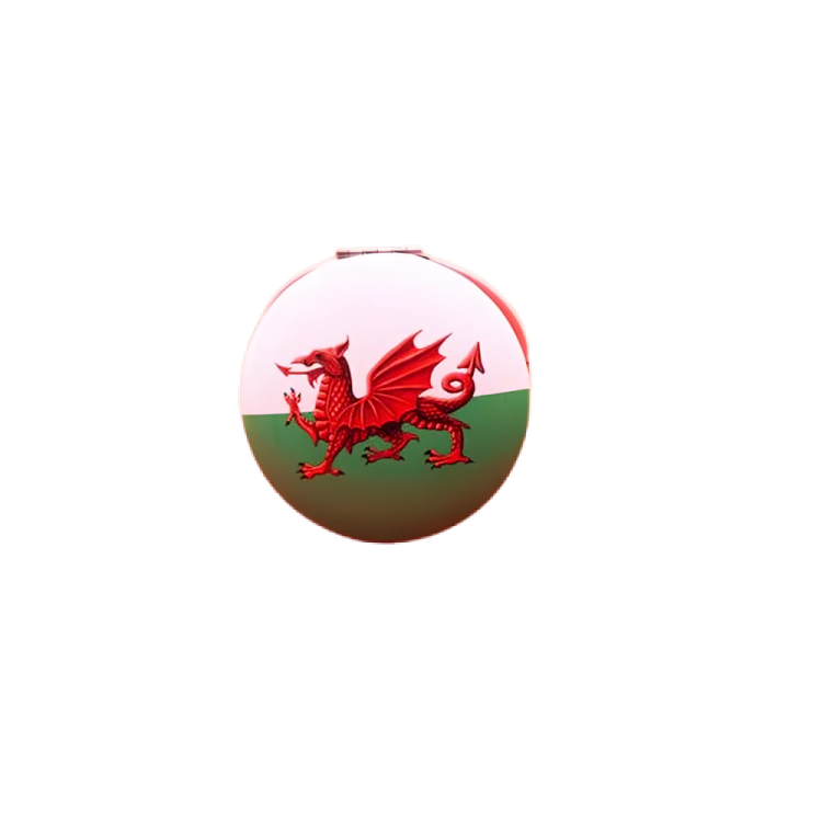 Handmade Welsh mirror with Celtic design – decorative wall mirror